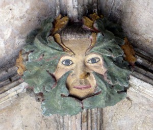A green man