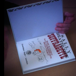 Sally signing 2