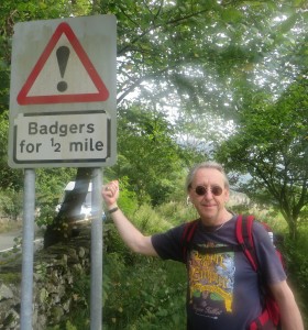 Badgers for half a mile!