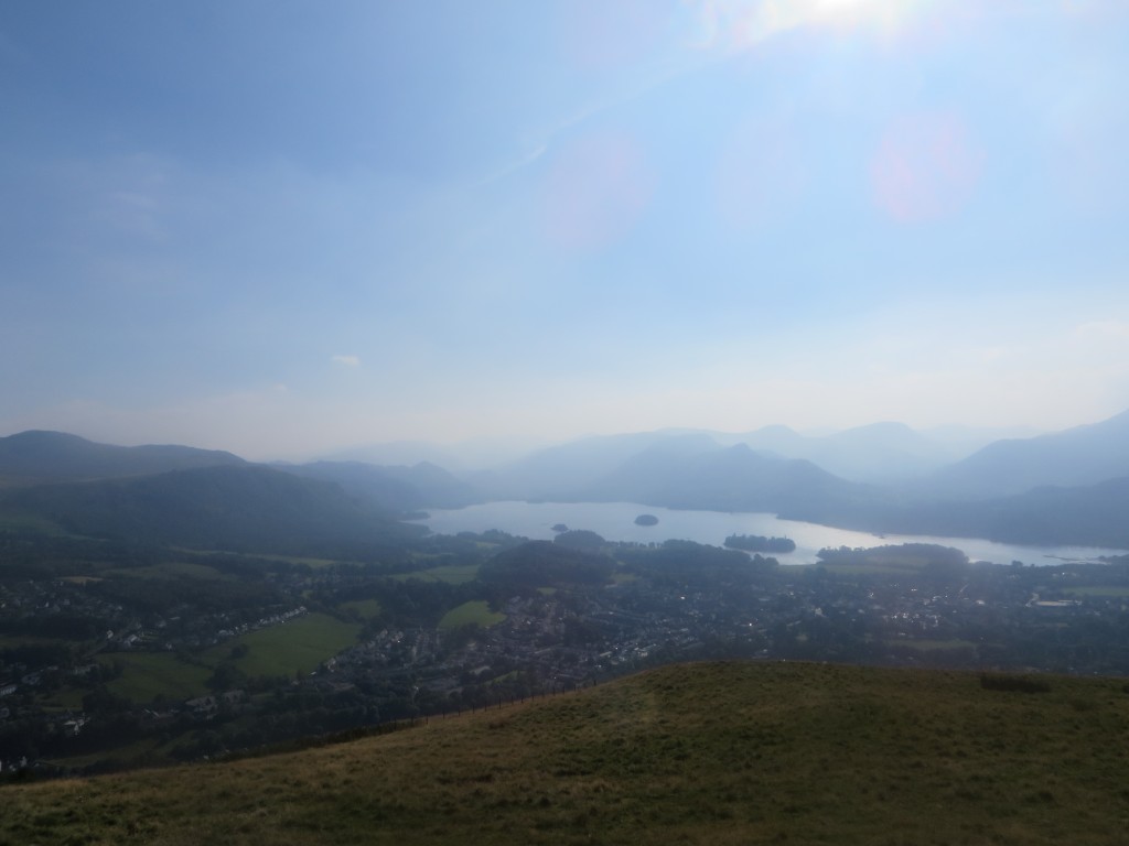 Looking down on Keswick from Latrigg