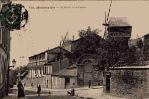 Montmartre postcard