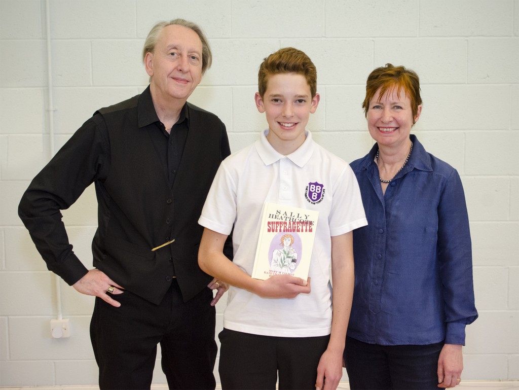 Edward with the Talbots