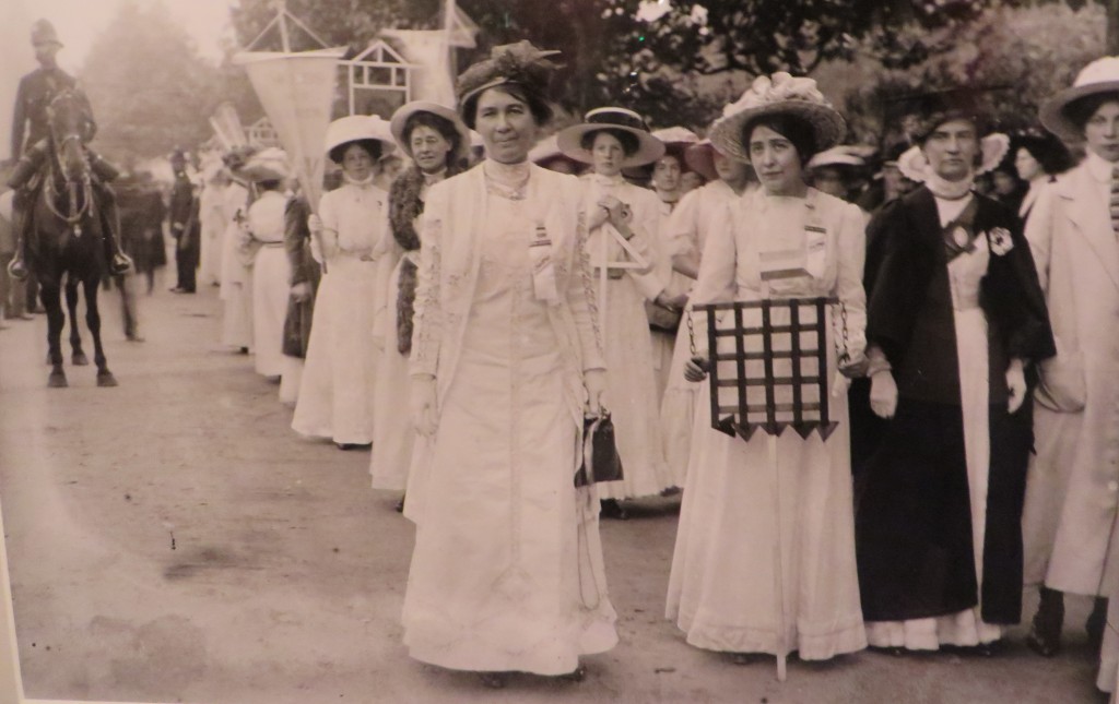 suffragette procession