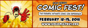 SanDiegoComicFest logo